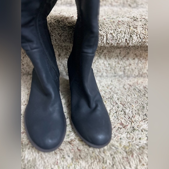 Lucky Brand Balissa Knee High Boots Black size 5.5 medium NWOT - Picture 4 of 14